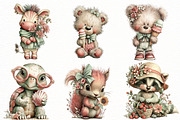 Whimsical summer Animals clipart, an Illustration by Designworld (Thumbnail 4 of 6)