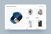 Tech Wave-Ecommerce Template Framer, a Landing Page Template by Digital_Fantasies (Thumbnail 5 of 6)