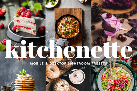 10 FOOD BLOGGER LIGHTROOM PRESETS, a Plug-in Add-On by Blush Presets