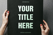Big black book mockup, a Print Template by SFCRCH MOCKUPS (Thumbnail 1 of 5)