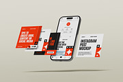 Instagram Post Mockup, an iPhone Mockup by Difa Design (Thumbnail 4 of 6)