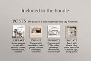 Life Coach Instagram Canva Templates, a Design Template by Miri Campbell (Thumbnail 3 of 18)