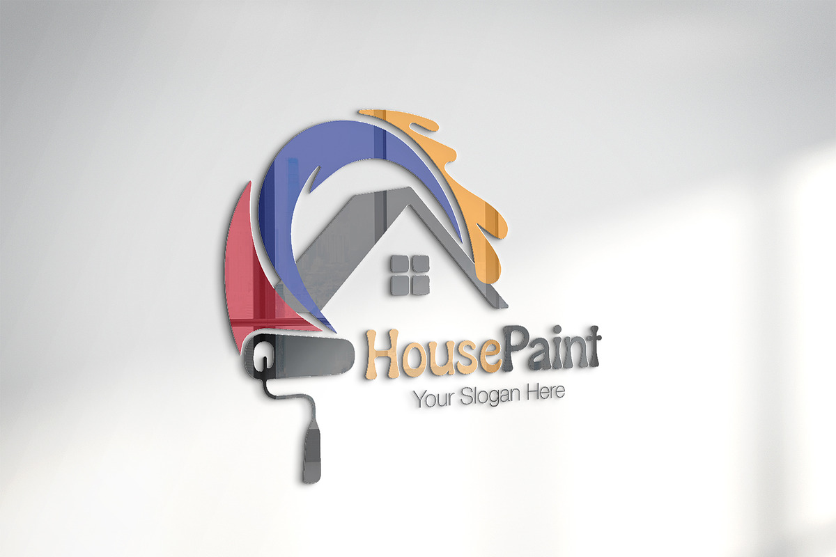 Painting Company Logo Collection, a Branding & Logo Template by YUDesignStore (Photo 3 of 16)