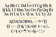 Lamcho - Serif Display Typeface, a Serif Font by MaikoHatta (Thumbnail 5 of 8)