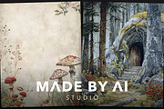 Magical Forest Junk Journal Prompts, an Object Graphic by MadeByAI Studio (Thumbnail 4 of 5)