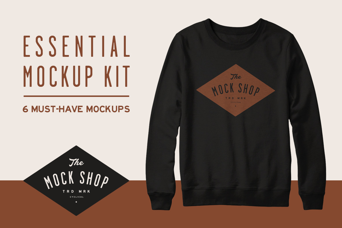 Essential Mockup Kit, a Hoody Mockup by The Mock Shop (Photo 2 of 5)