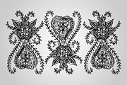 30 Henna/Mehndi Designs (Vector), an Object Graphic by BIOWORKZ (Thumbnail 3 of 5)