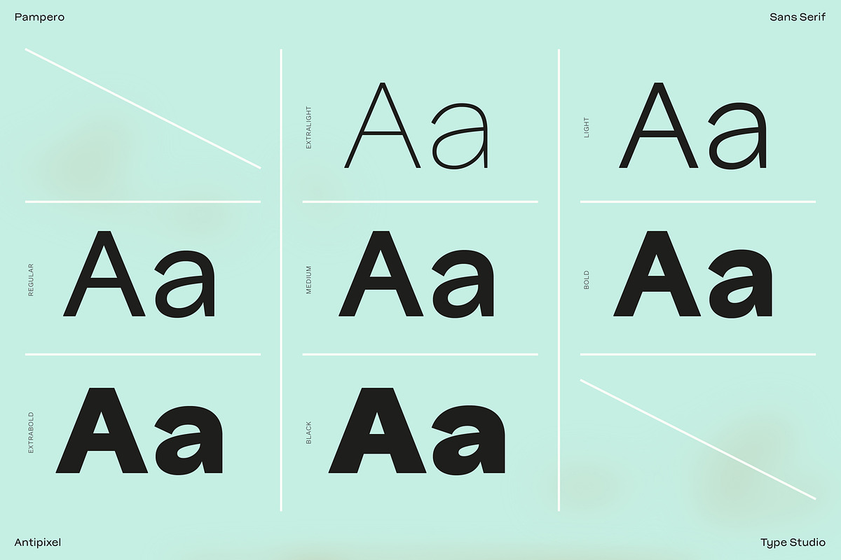 Pampero | Modern Display & Text Sans, a Sans Serif Font by Antipixel Type Studio (Photo 8 of 16)