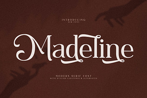 Madeline Modern Serif Font