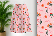 Pink Floral Seamless Pattern, a Pattern Graphic by Sharon Schwalbe (Thumbnail 2 of 4)