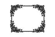 Floral Decorative Frame Vector Bundl, an Illustration by musafir_fashion (Thumbnail 30 of 51)