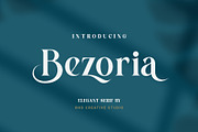 Bezoria - Elegant Serif Font, a Sans Serif Font by RHD Creative Studio (Thumbnail 1 of 9)
