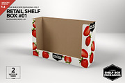 Retail Shelf Box 01 Packaging Mockup, a Packaging Mockup by INCDesign (Thumbnail 1 of 5)