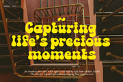 The Duck - Groovy Retro Font, a Serif Font by Shakira Studio (Thumbnail 7 of 12)