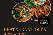 PROFESSIONAL RESTAURANT INSTAGRAM, a Social Media Template by Daring Digies (Thumbnail 6 of 10)