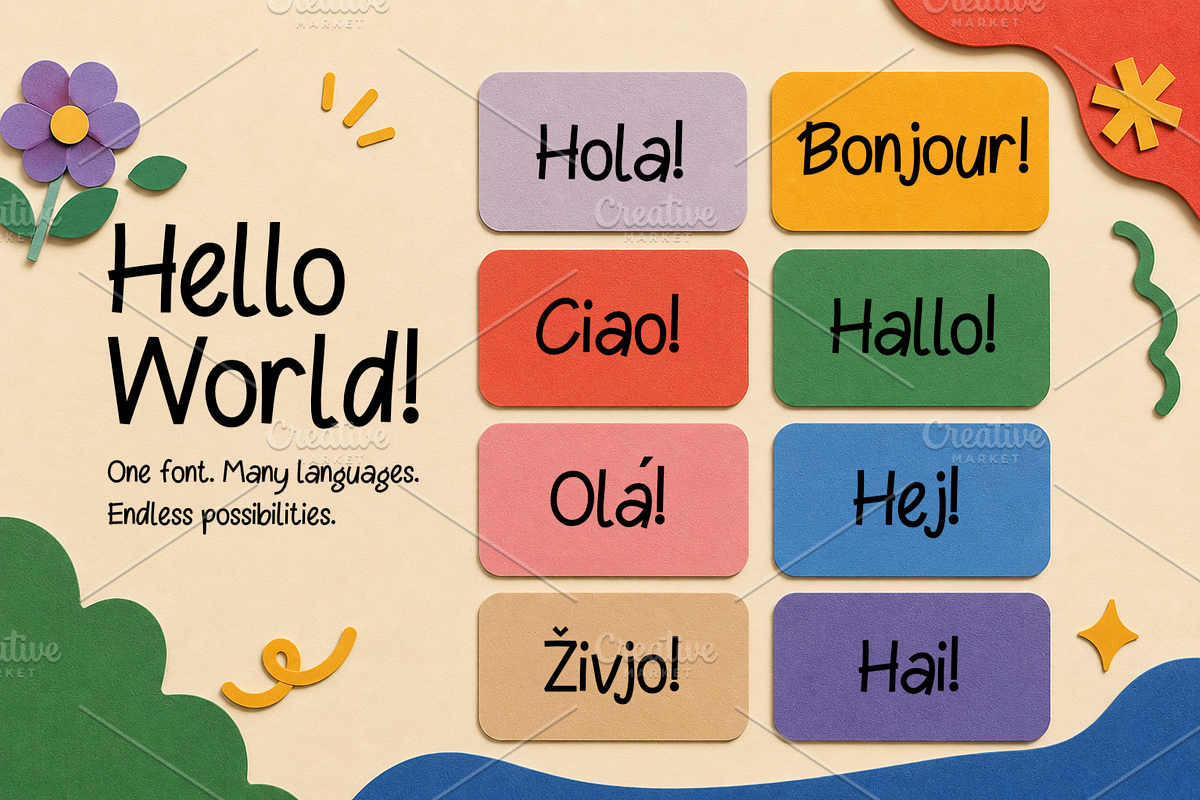 Gensiva - Playful Display Font, a Handwritten Font by Solutype (Photo 11 of 12)
