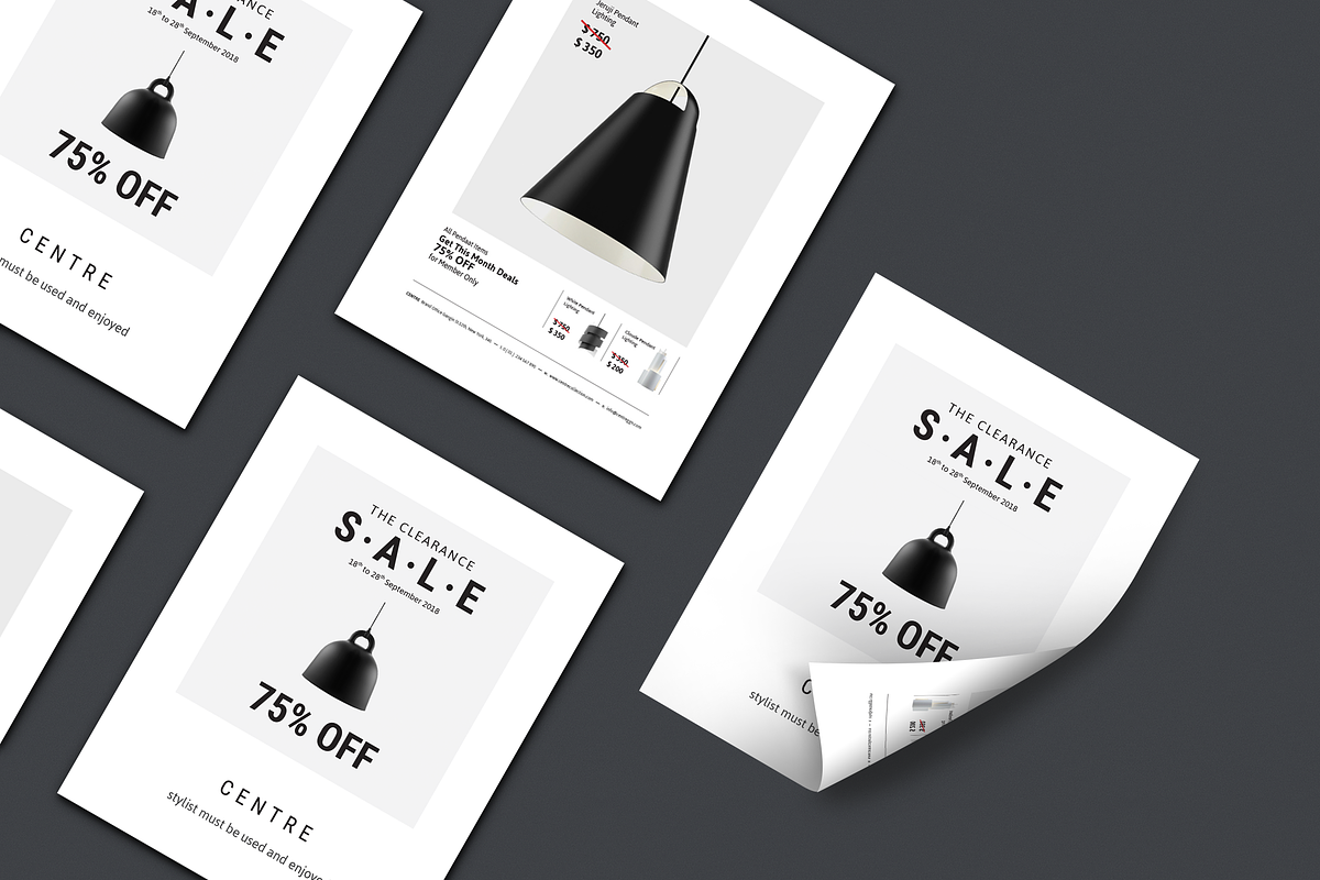 C E N T R E — Lighiting Flyer, a Flyer Template by BOXKAYU (Photo 1 of 7)