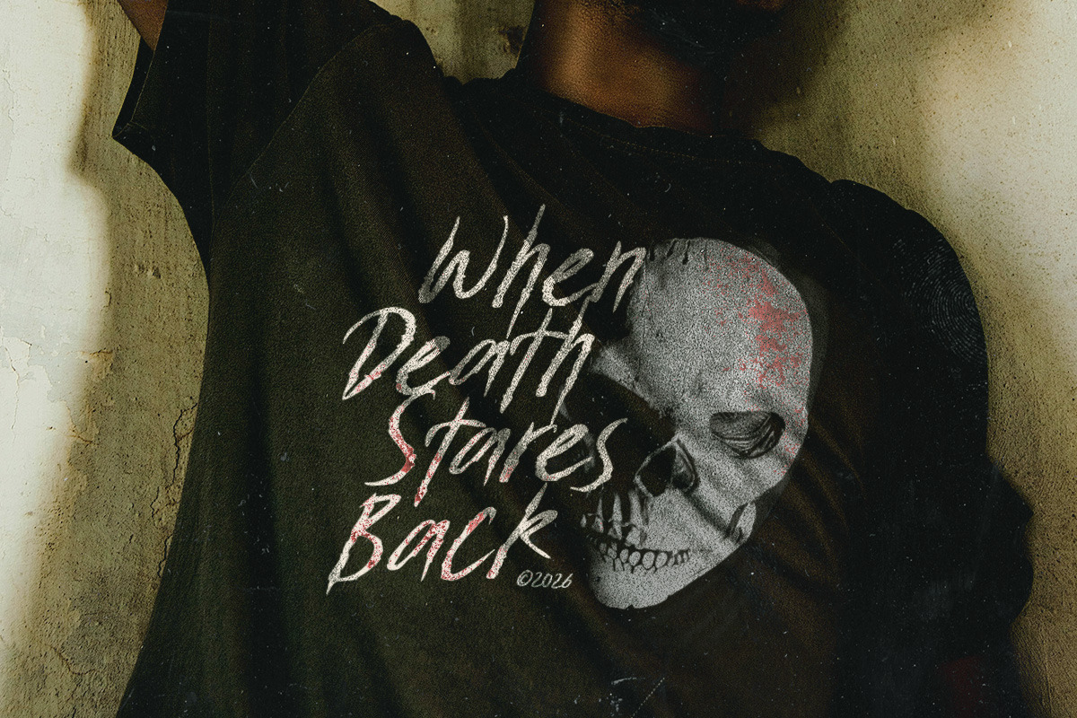 Dark Midnight – Horror Raw Brush, a Handwritten Font by Letterhend Studio (Photo 8 of 9)