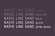 Naive Line Sans Font Collection, a Sans Serif Font by S&C Type (Thumbnail 2 of 10)