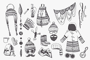 Doodle Camping & Ethno Illustrations, an Illustration by Adiemus (Thumbnail 3 of 5)
