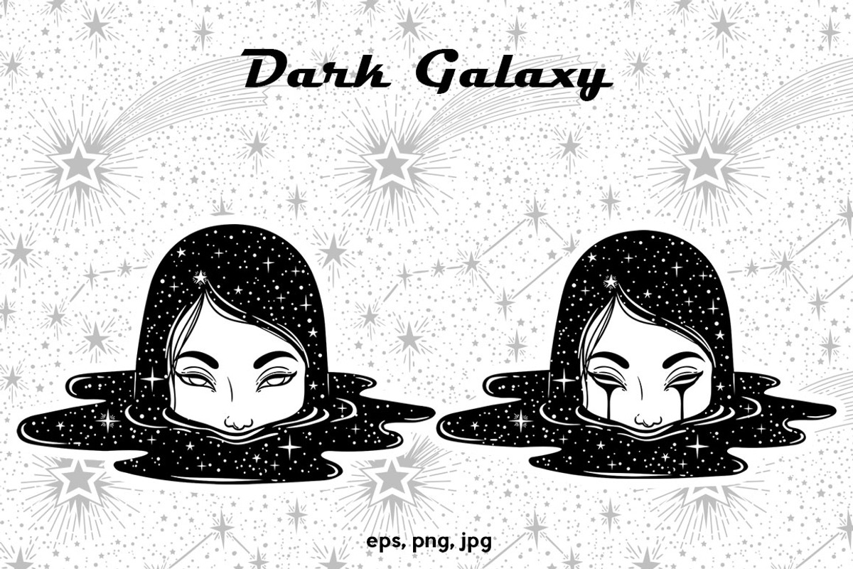 Dark Galaxy, an Object Graphic by Anastasia (Photo 13 of 15)