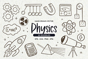 Science Doodles - Physics Clipart, an Education Illustration by insemar (Thumbnail 1 of 4)