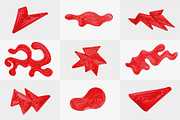 INSTA ELEMENTS [MARKER CAMO], a Pattern Graphic by ZIEBA (Thumbnail 2 of 8)