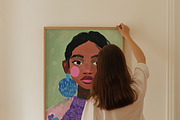 MODERN ART PRINTS GALLERY, a Background Graphic by Lana Elanor (Thumbnail 6 of 12)
