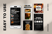 120 Food Instagram Template Canva, a Social Media Template by Branding Victory STD (Thumbnail 6 of 9)