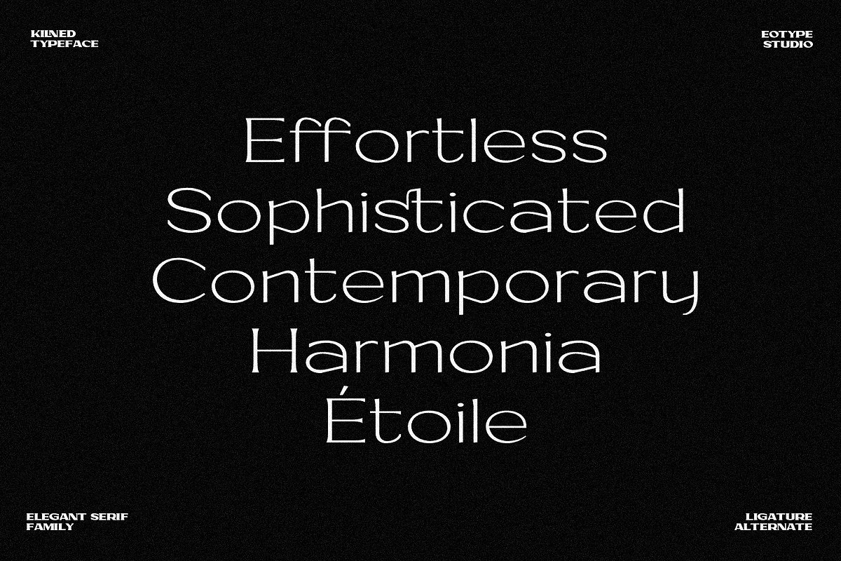 Kilned - Extended serif family, a Font by Eotype Studio (Photo 3 of 11)