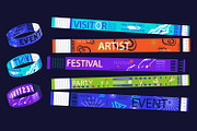 Event Party Bracelets, an Object Illustration by alexdndz (Thumbnail 8 of 11)