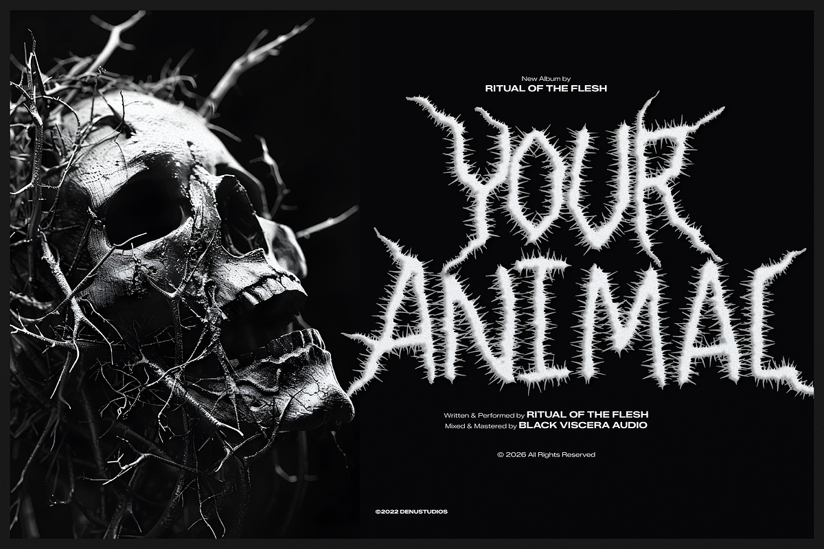 Void Briar | Black Metal Font, a Blackletter Font by Denustudios (Photo 4 of 12)