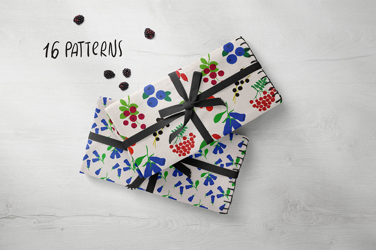 Go for Berries. Forest Collection., a Food Illustration by Annakniaz (Photo 5 of 10)