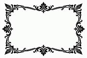Elegant Floral Border Vector Design,, an Illustration by Amazin_art (Thumbnail 12 of 26)