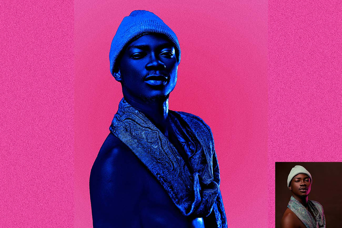 Stunning Fashion Portrait Ps Action, an Action Add-On by Studio Retouch (Photo 2 of 10)