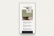 Fall In Love Newsletter templates, an Email Template by La P'tite Minimaliste (Thumbnail 4 of 6)