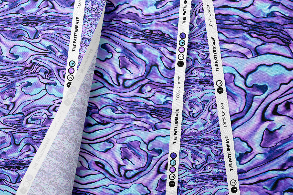 Pastel Shell Seamless Pattern, a Texture Graphic by PATTERNBASE (Photo 3 of 8)