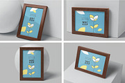 Postcard Size Frame Mockups, an Advertising Mockup by megostudi0 (Thumbnail 1 of 6)