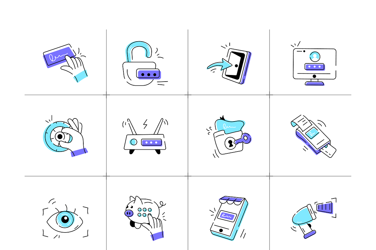 Animated Login Icons, a Duotone Icon by Vectors Market (Photo 5 of 7)