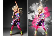 Poster Maker photoshop action, an Action Add-On by Design Forest (Thumbnail 4 of 10)