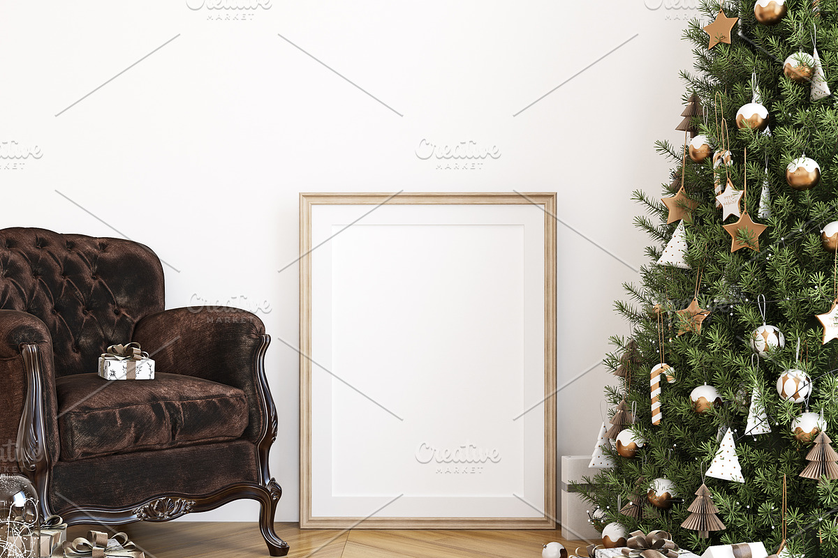 Christmas Frame Mockup Bundle -20, a Print Template by Mockup Shop (Photo 17 of 39)