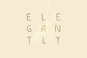 Elegantly - sans elegant font, a Font by DanieleFranchi (Thumbnail 2 of 13)