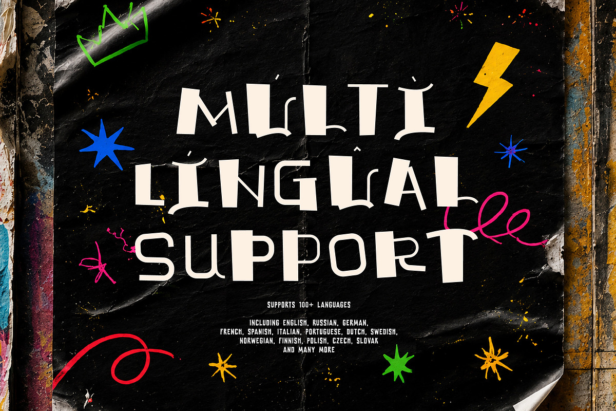 AGERY – Playful Display Font, a Blackletter Font by chekart (Photo 8 of 10)