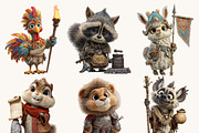 Roman Empire Animal Clipart, an Animal Illustration by Design Scotch (Thumbnail 3 of 9)