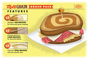 MultiGRAIN Brushes for Illustrator, a Brush Add-On by StudioWorks (Thumbnail 4 of 15)