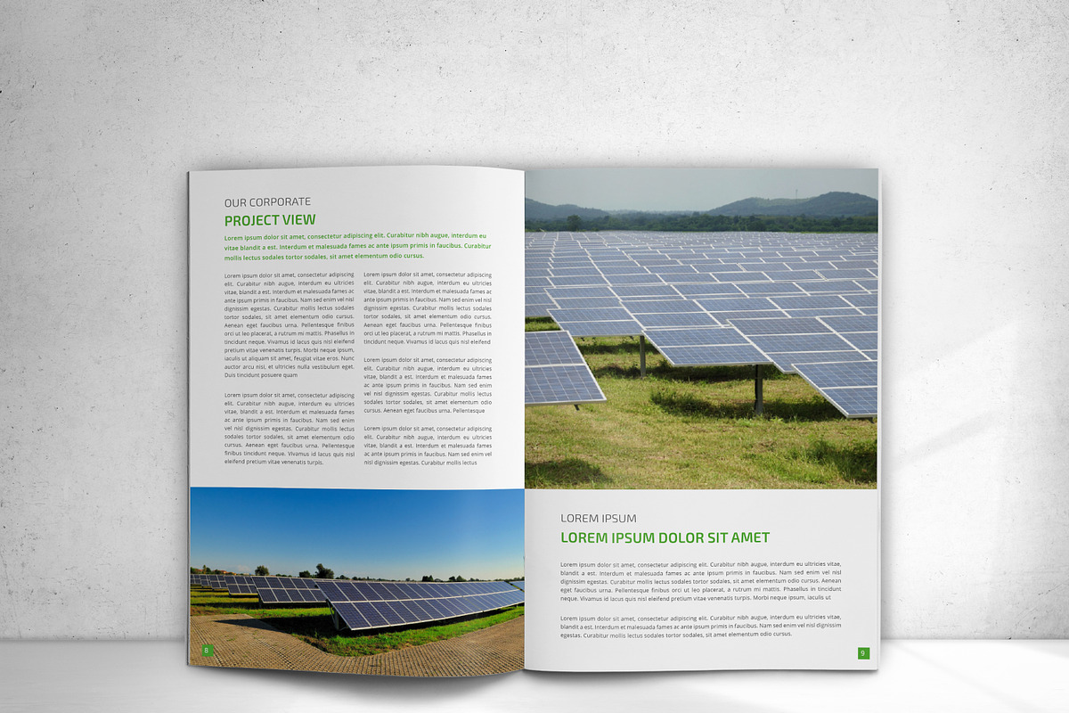 Renewable Energy Brochure, a Brochure Template by design_pick (Photo 6 of 16)
