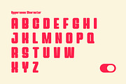Nehgar - Modern Bold Display Font, a Sans Serif Font by Flawless And Co (Thumbnail 6 of 10)