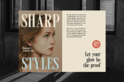 CS Martines – Condensed Font, a Serif Font by Craft Supply Co. (Thumbnail 3 of 8)