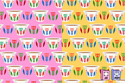 Lebanese Arabic Coffee Cup Pattern, a Pattern Graphic by MISS CHATZ (Thumbnail 3 of 3)
