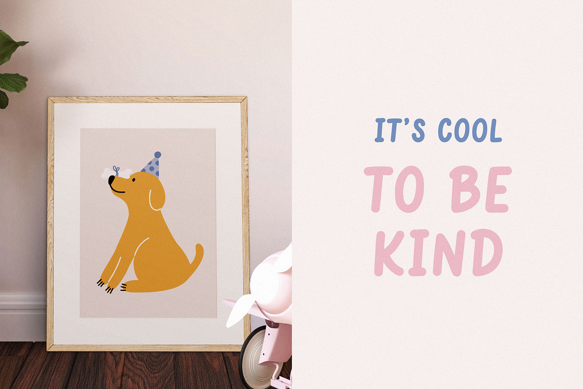 Friendly dog | Playful font, a Handwritten Font by JuliaVolkova (Photo 3 of 9)